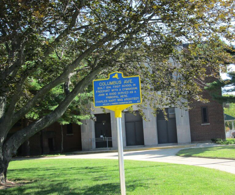 Columbus Avenue marker