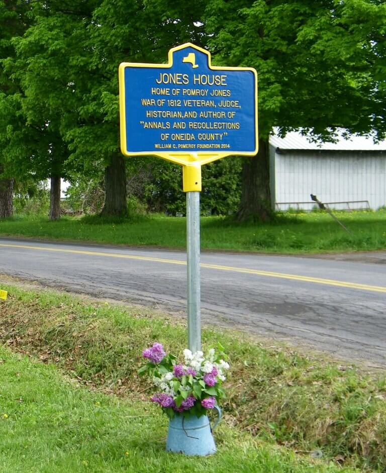 Jones House Historic Marker